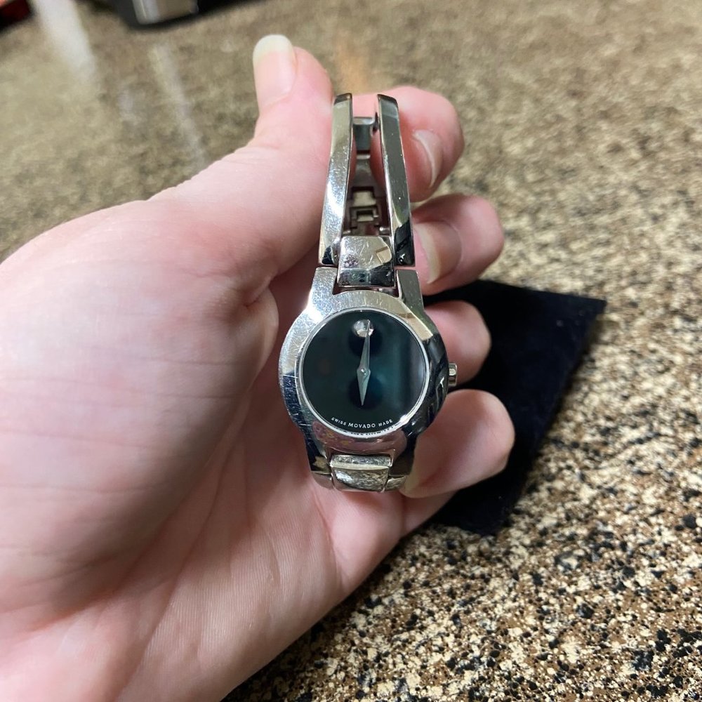 Movado Amorosa Women's Stainless Steel Bangle Watch
